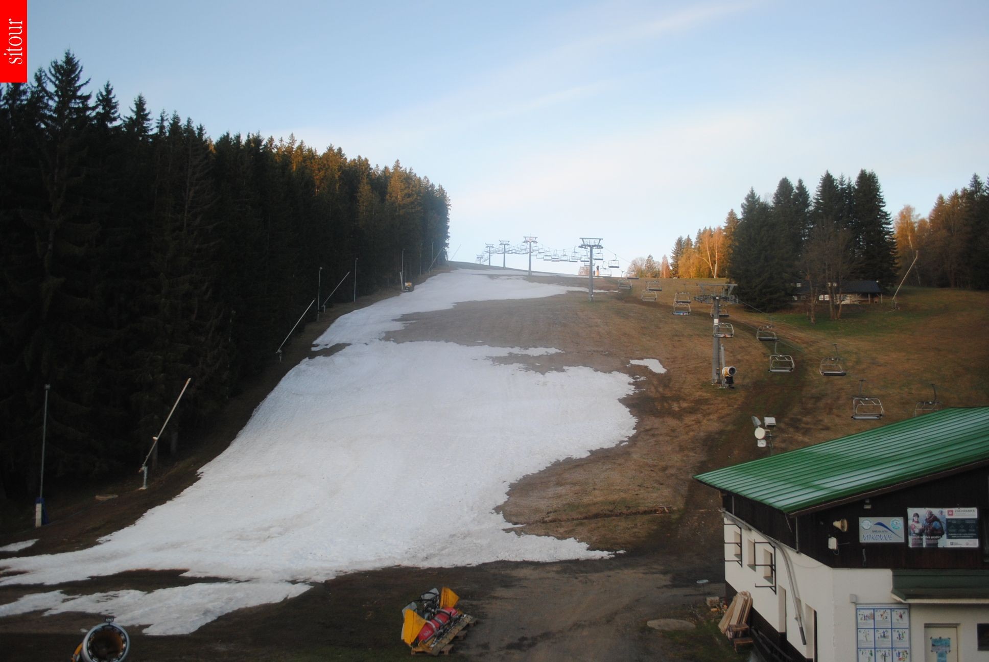 Archiv Foto Webcam Vítkovice - Sessellift Prezidentský expres