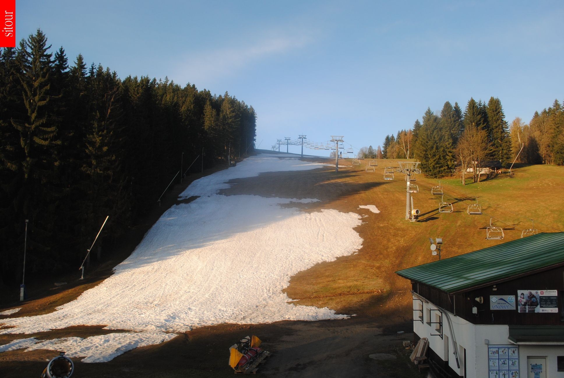 Archiv Foto Webcam Vítkovice - Sessellift Prezidentský expres