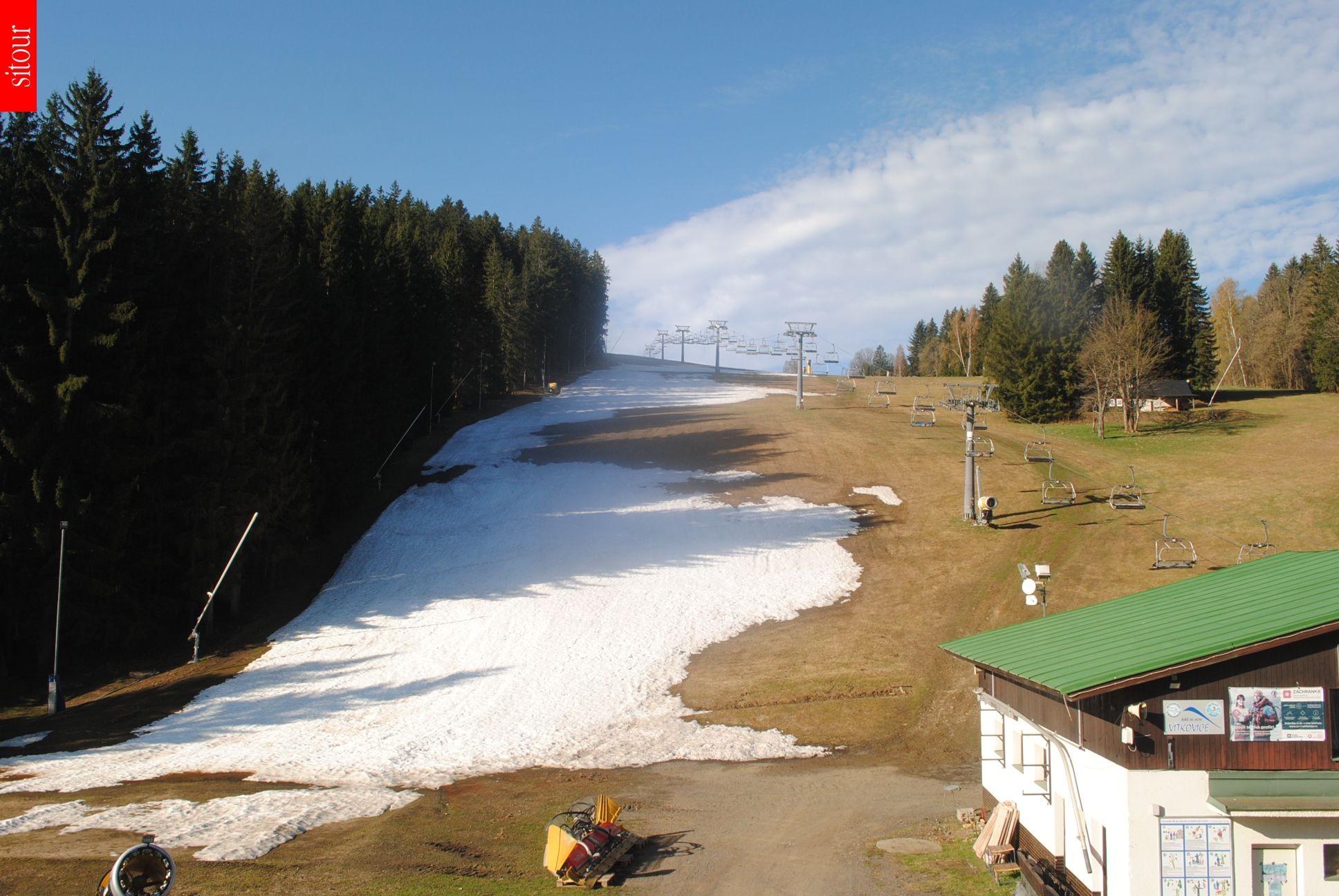 Archiv Foto Webcam Vítkovice - Sessellift Prezidentský expres