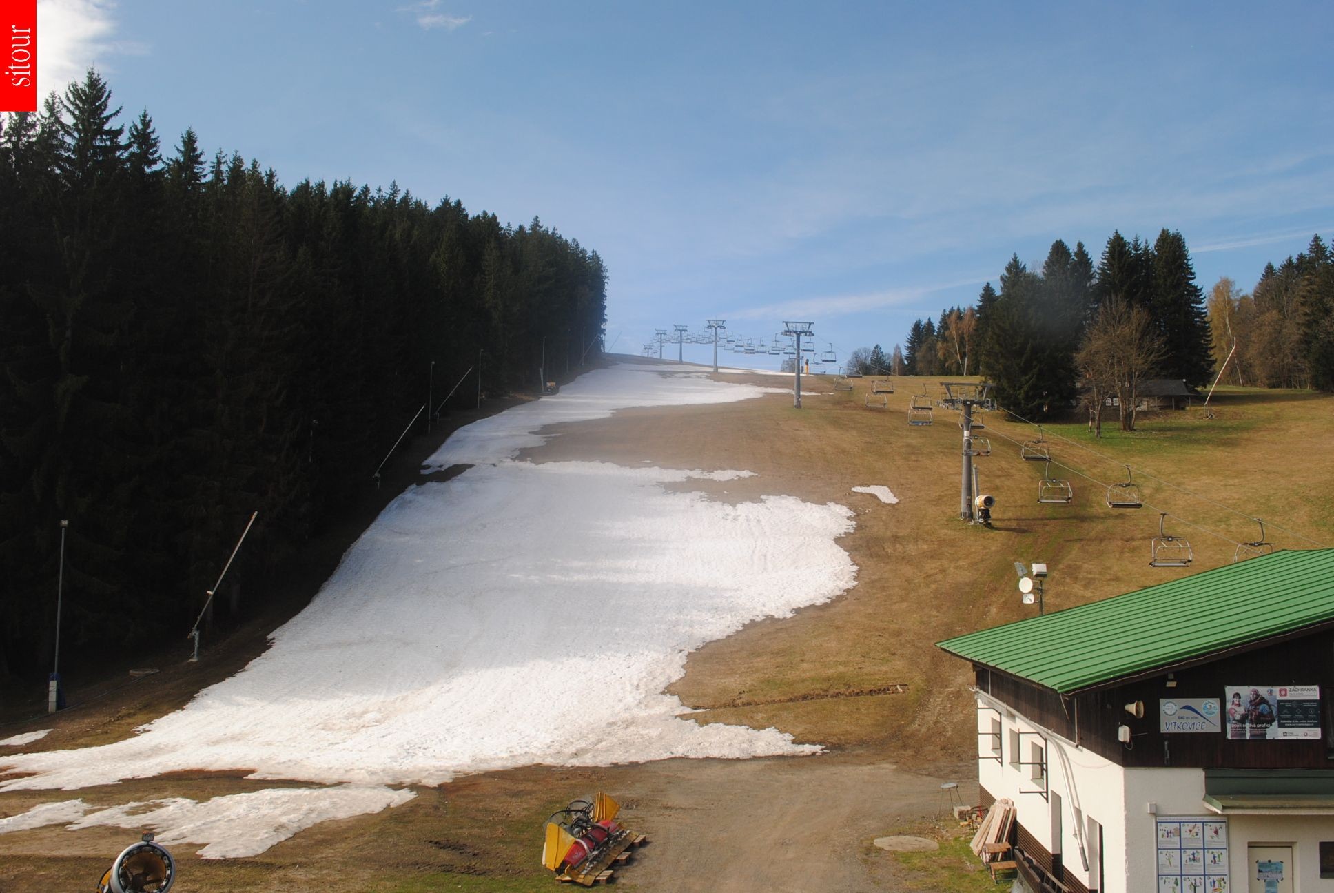 Archiv Foto Webcam Vítkovice - Sessellift Prezidentský expres