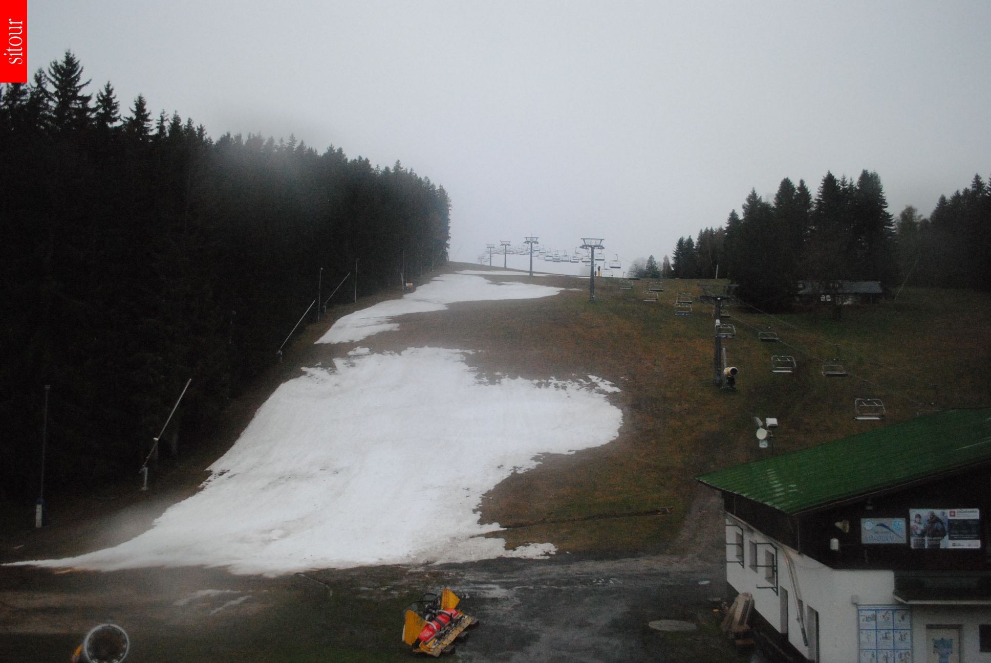 Archiv Foto Webcam Vítkovice - Sessellift Prezidentský expres