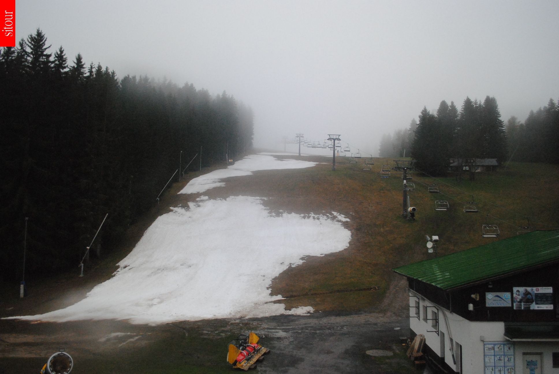 Archiv Foto Webcam Vítkovice - Sessellift Prezidentský expres