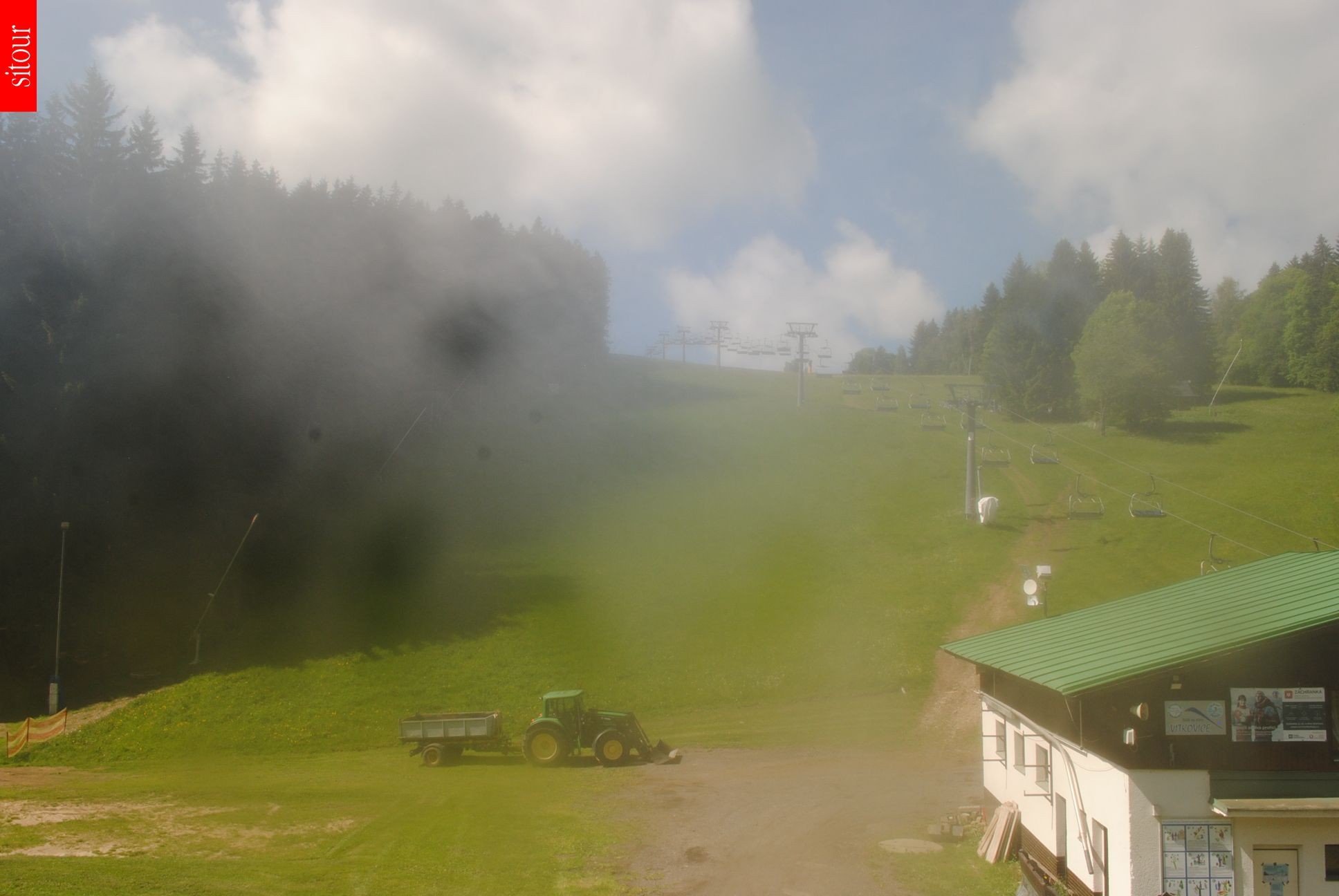 Archiv Foto Webcam Vítkovice - Sessellift Prezidentský expres