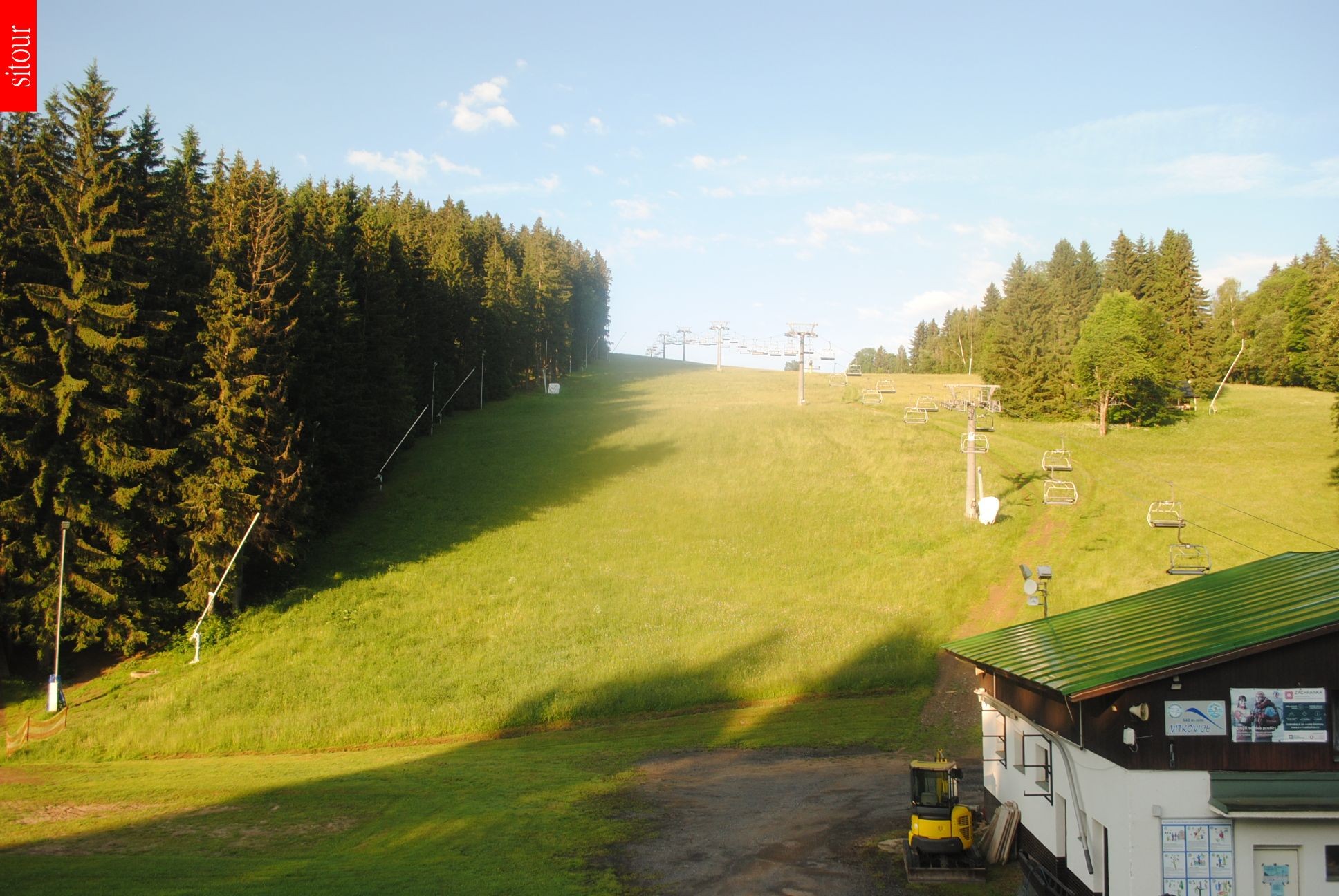 Archiv Foto Webcam Vítkovice - Sessellift Prezidentský expres