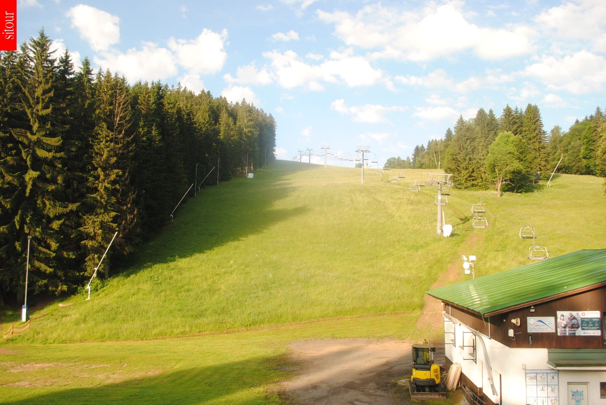 Archiv Foto Webcam Vítkovice - Sessellift Prezidentský expres