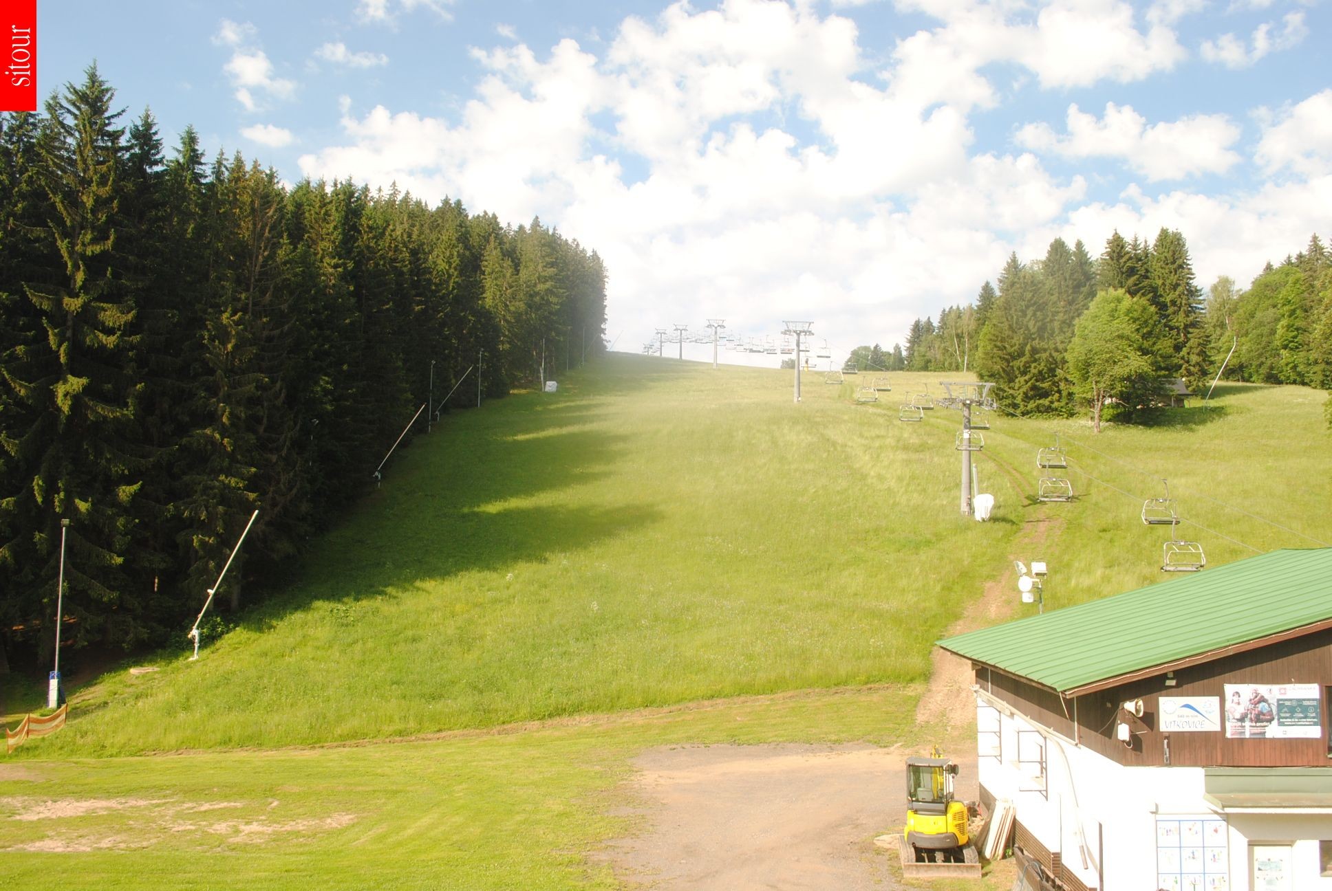 Archiv Foto Webcam Vítkovice - Sessellift Prezidentský expres