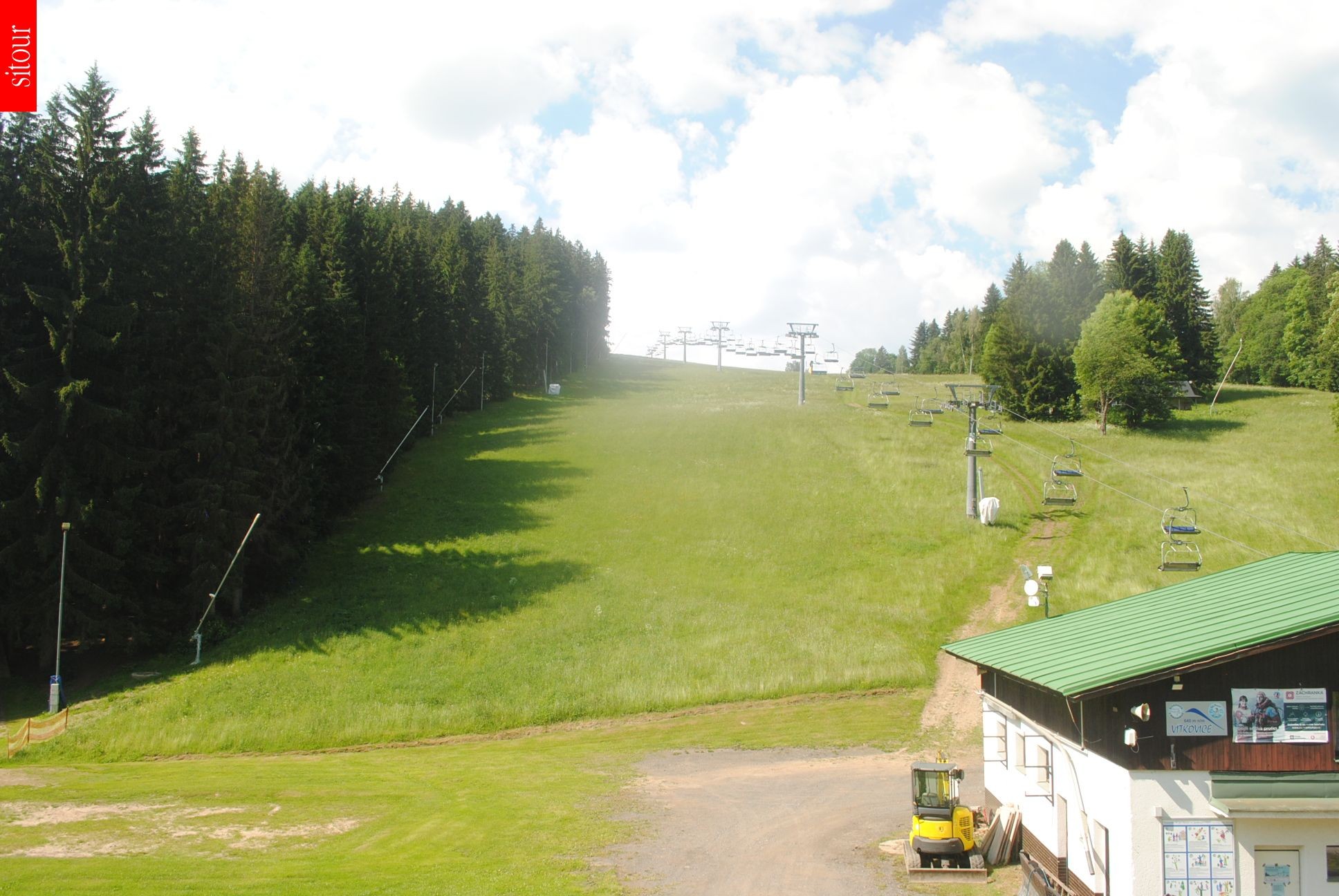 Archiv Foto Webcam Vítkovice - Sessellift Prezidentský expres