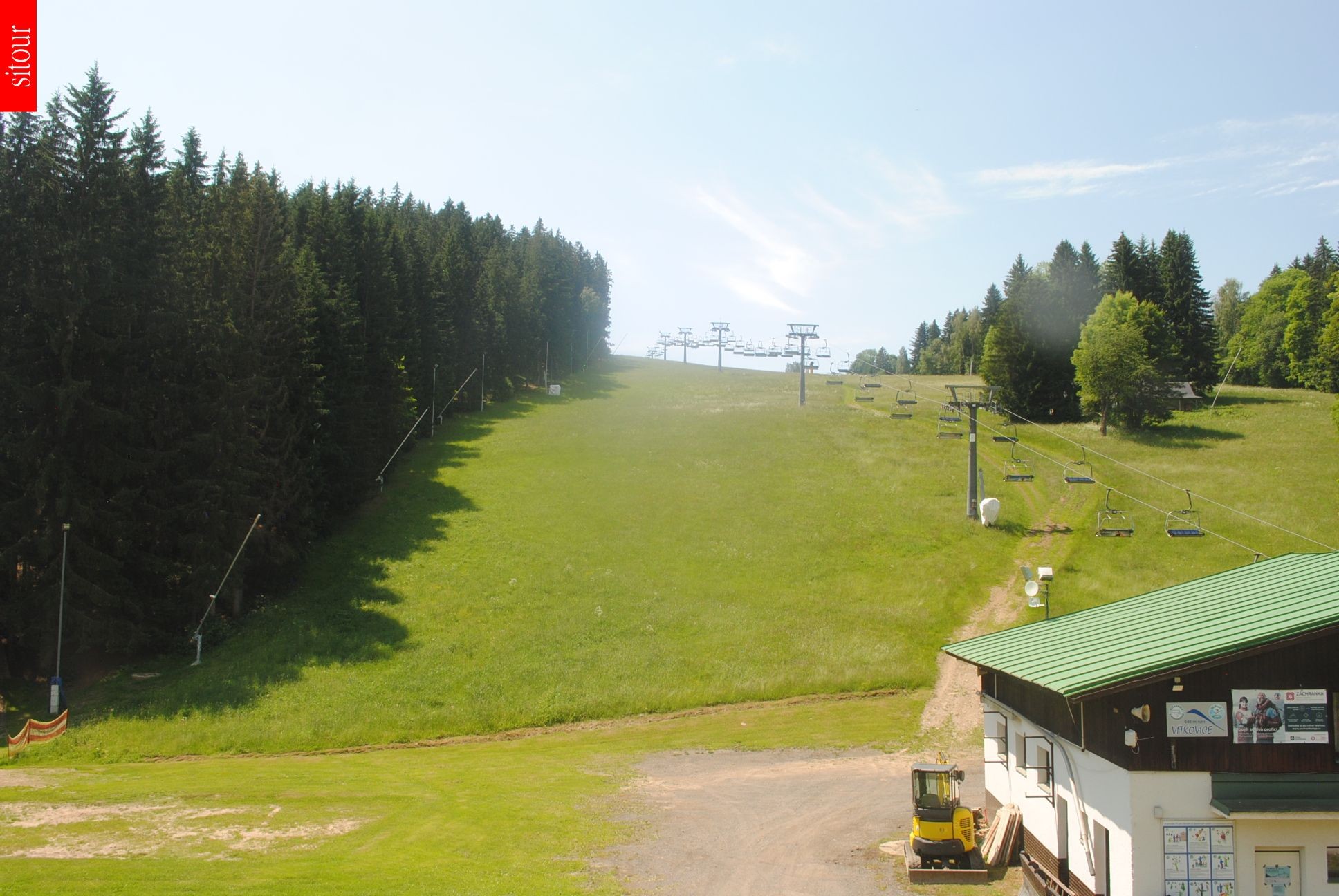 Archiv Foto Webcam Vítkovice - Sessellift Prezidentský expres