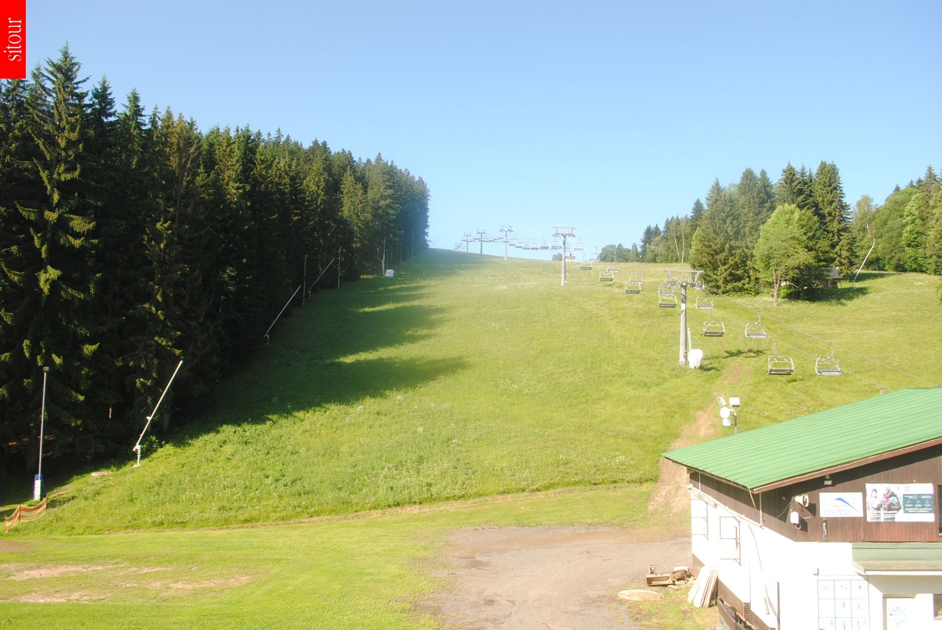 Archiv Foto Webcam Vítkovice - Sessellift Prezidentský expres