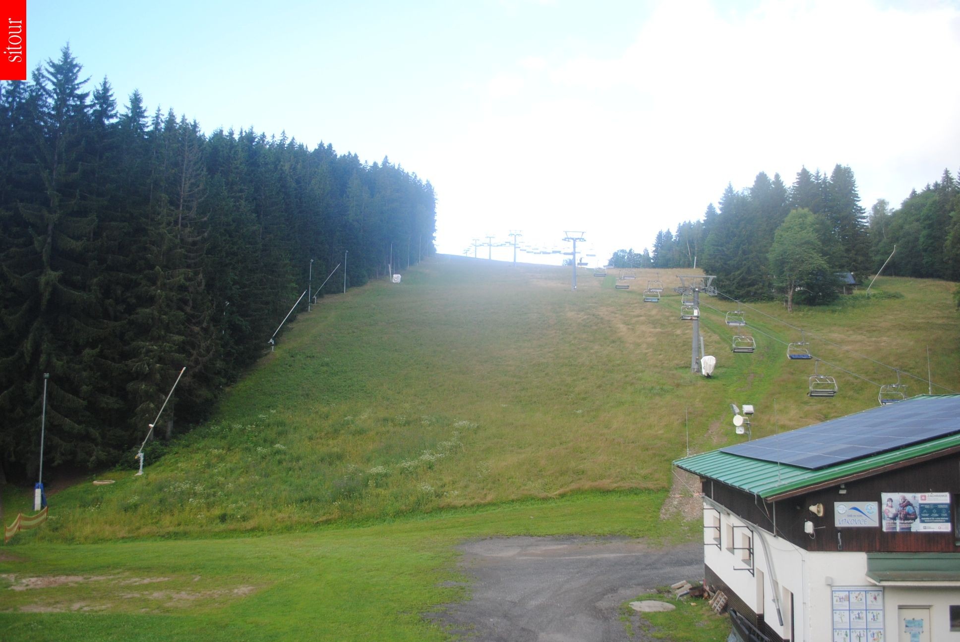 Archiv Foto Webcam Vítkovice - Sessellift Prezidentský expres