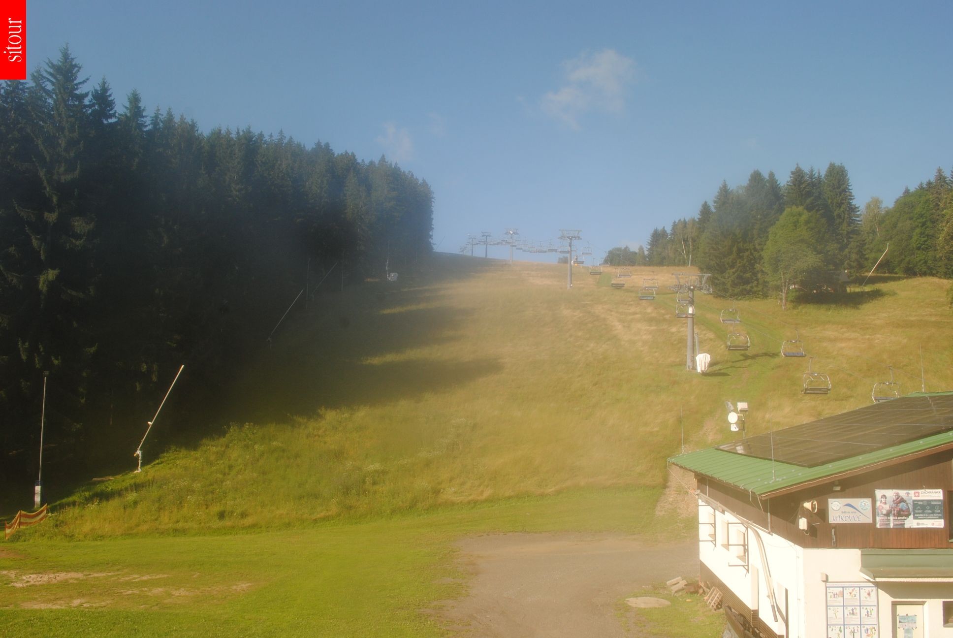 Archiv Foto Webcam Vítkovice - Sessellift Prezidentský expres