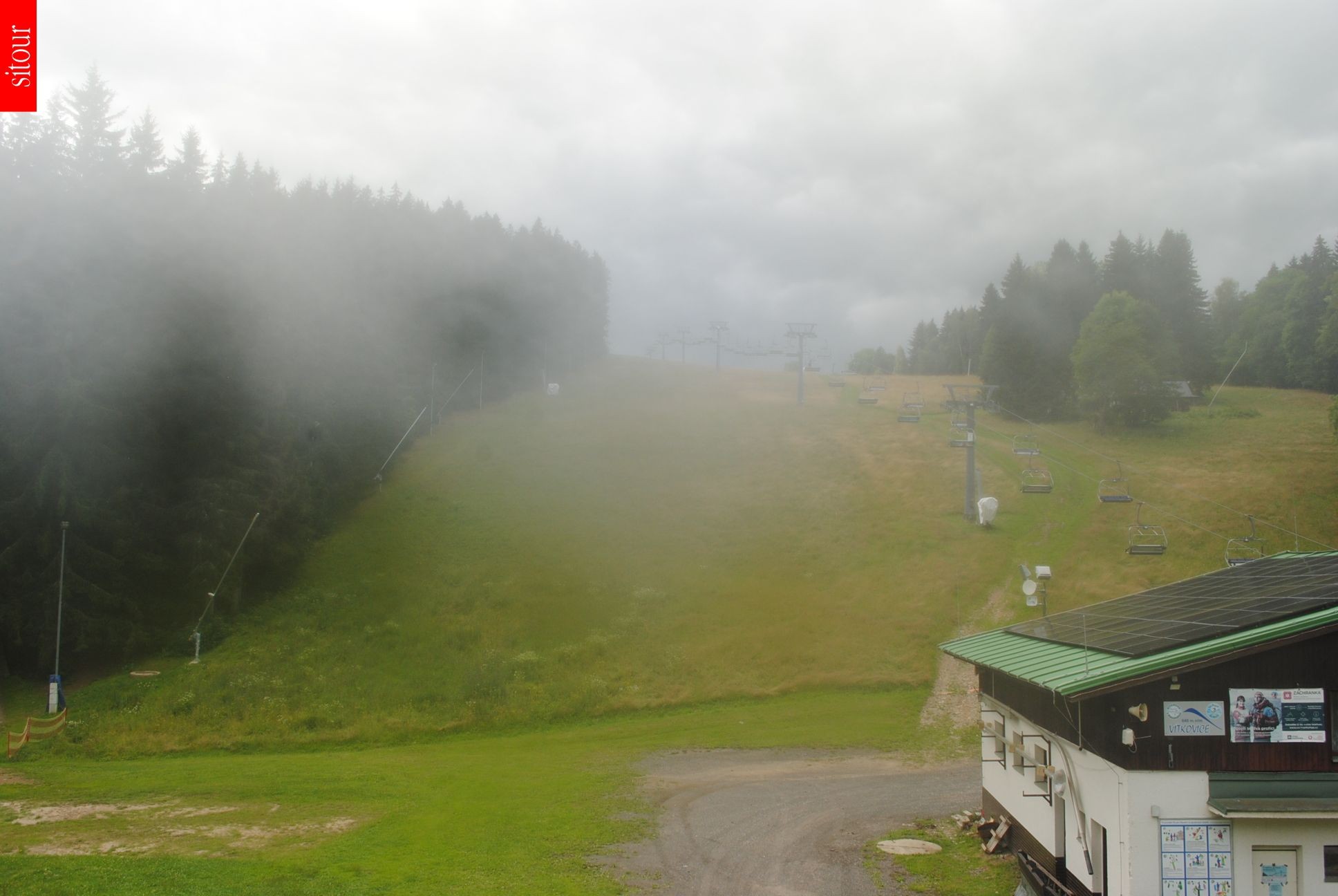 Archiv Foto Webcam Vítkovice - Sessellift Prezidentský expres