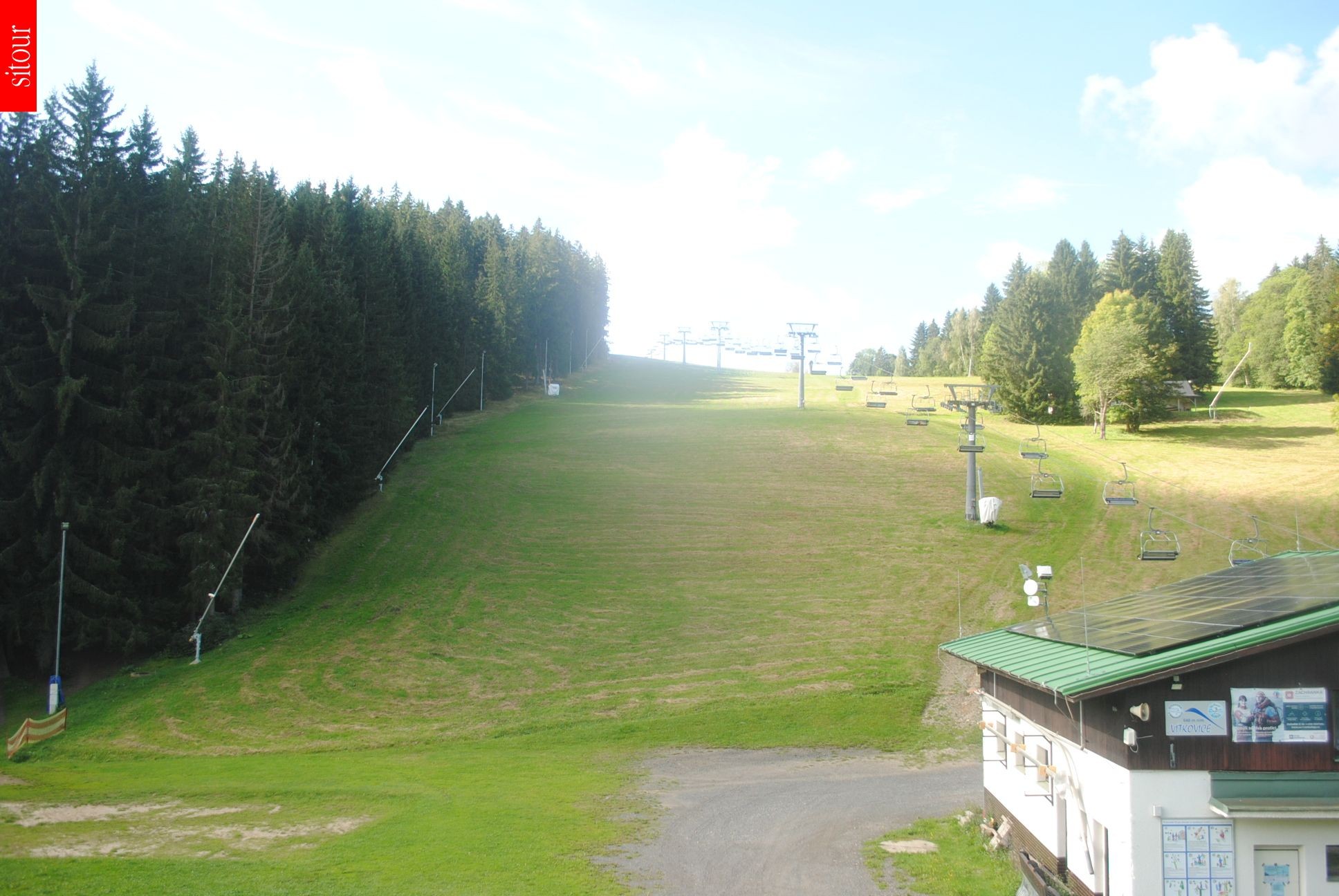 Archiv Foto Webcam Vítkovice - Sessellift Prezidentský expres