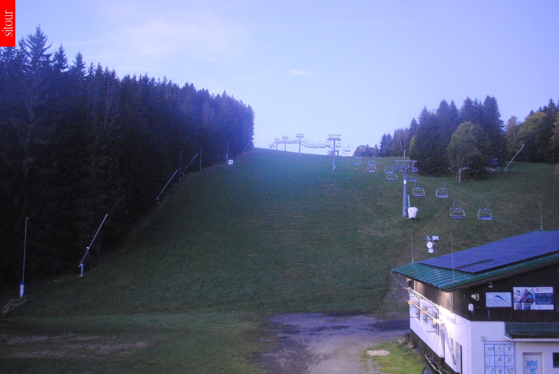 Archiv Foto Webcam Vítkovice - Sessellift Prezidentský expres