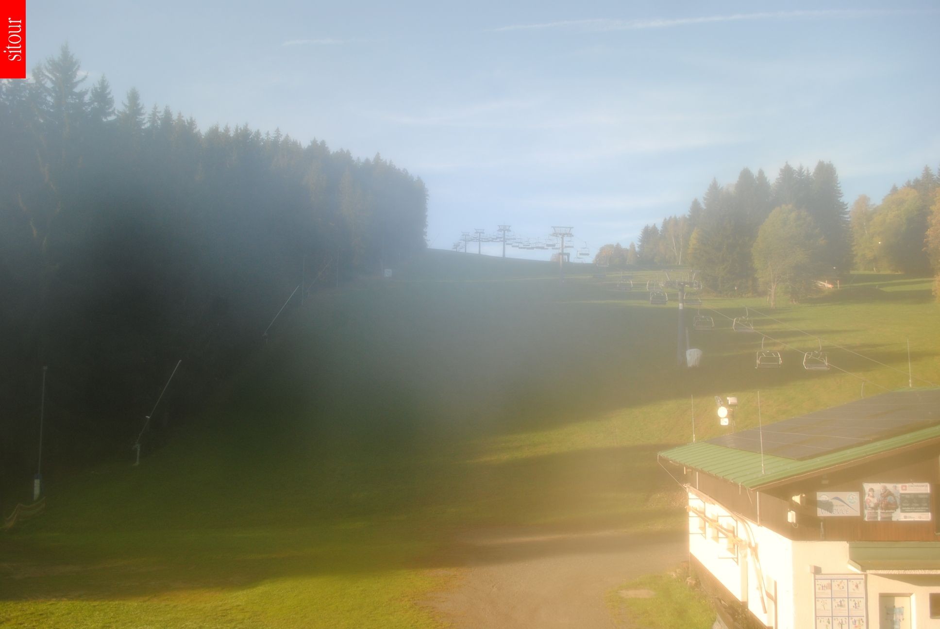 Archiv Foto Webcam Vítkovice - Sessellift Prezidentský expres