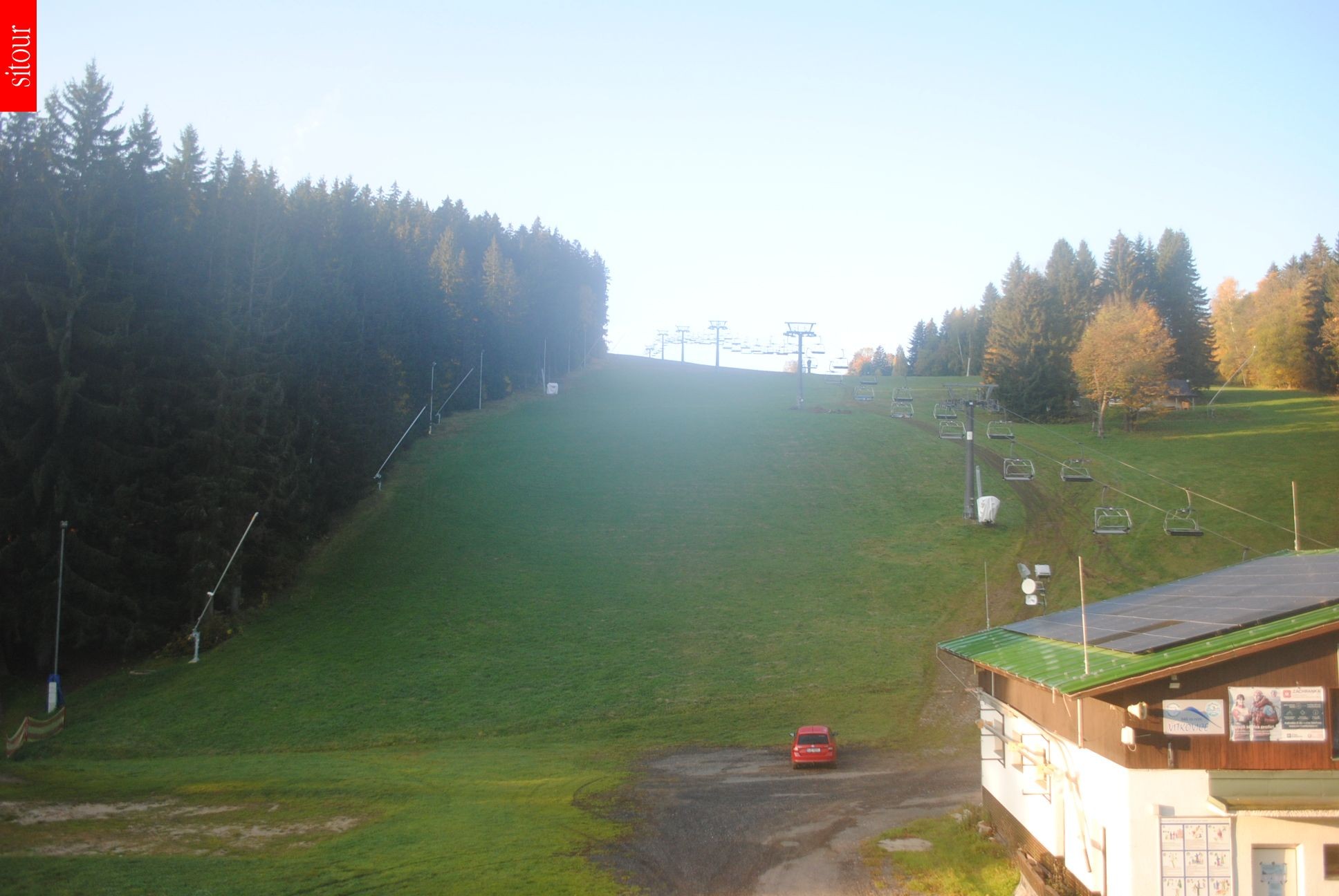 Archiv Foto Webcam Vítkovice - Sessellift Prezidentský expres