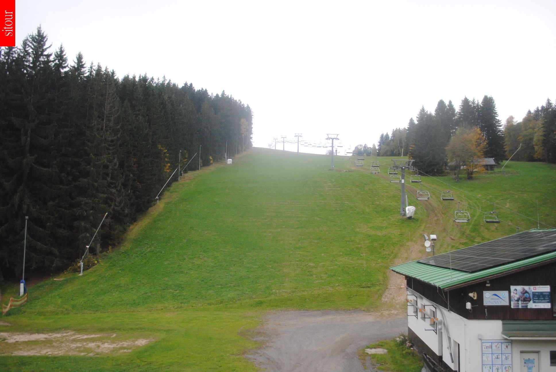Archiv Foto Webcam Vítkovice - Sessellift Prezidentský expres