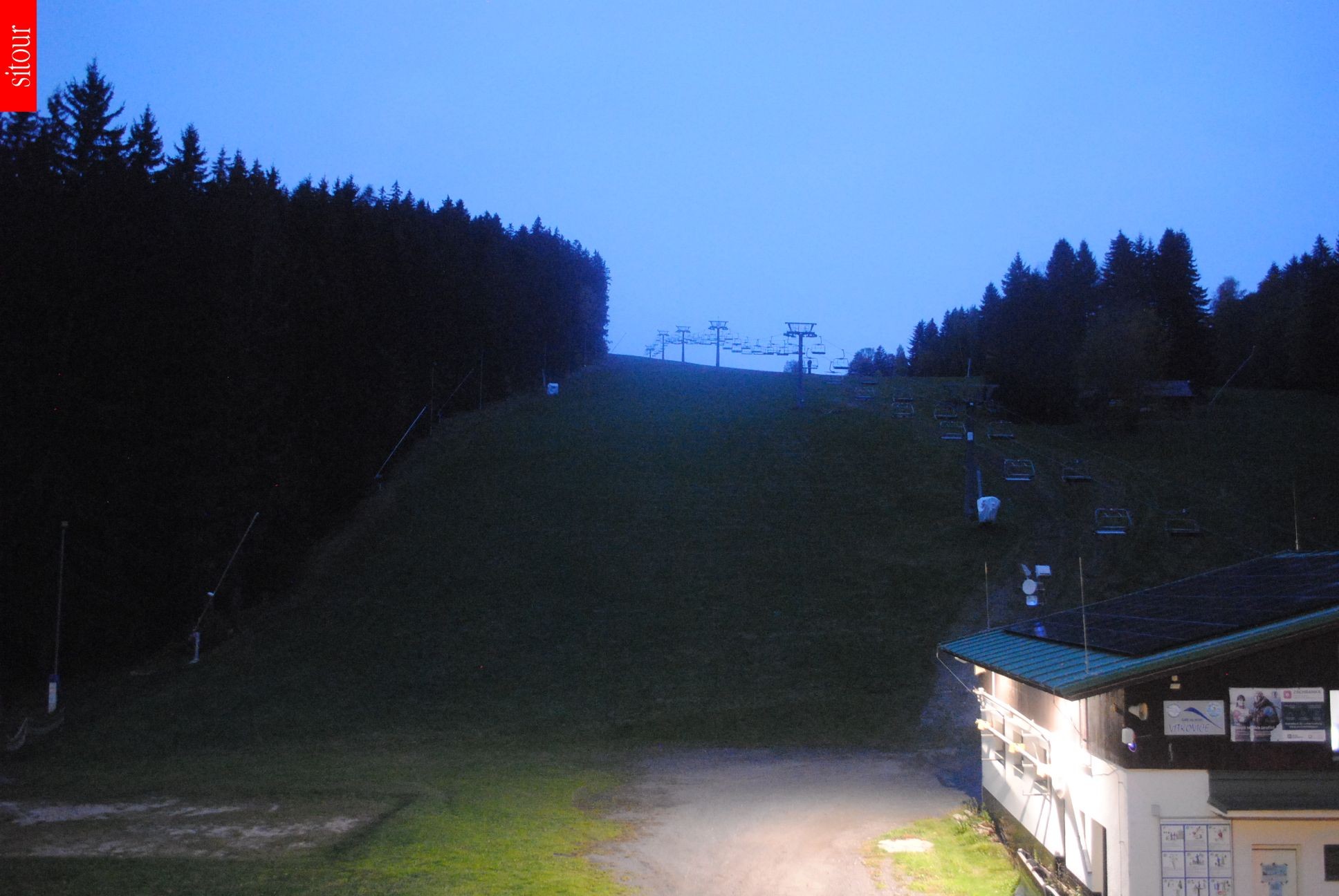 Archiv Foto Webcam Vítkovice - Sessellift Prezidentský expres