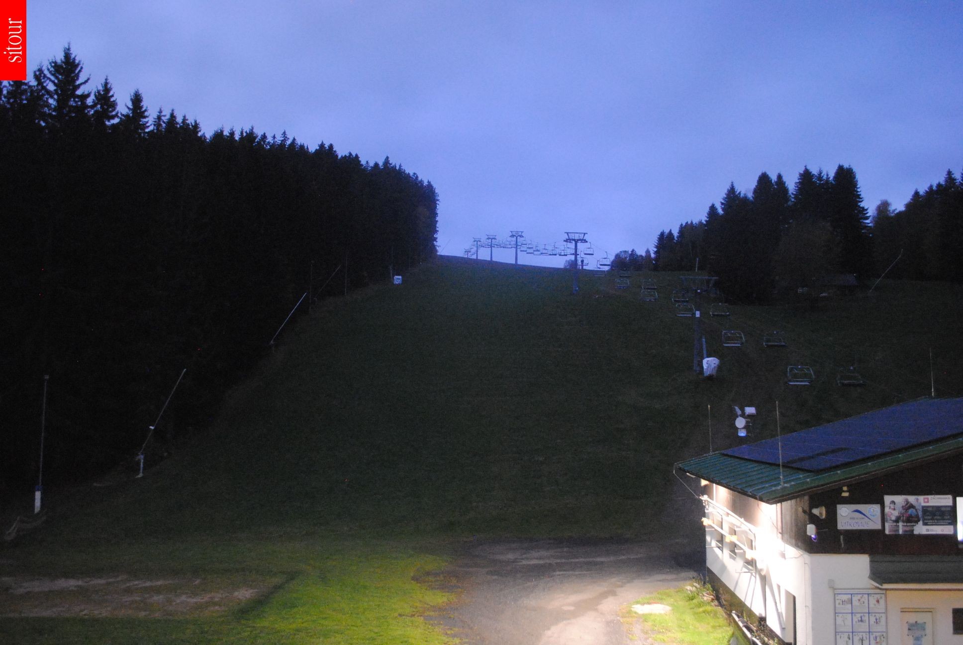 Archiv Foto Webcam Vítkovice - Sessellift Prezidentský expres