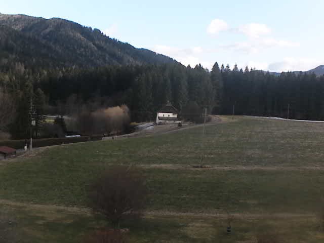 Archiv Foto Webcam Tragöß Angererhof - Blick in Richtung Süden