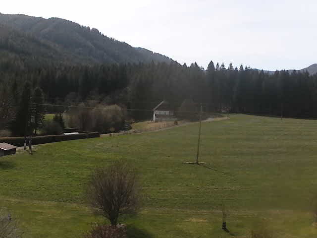 Archiv Foto Webcam Tragöß Angererhof - Blick in Richtung Süden