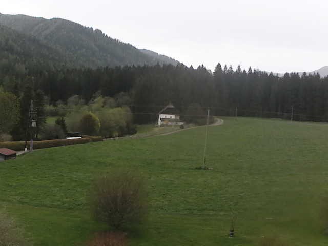 Archiv Foto Webcam Tragöß Angererhof - Blick in Richtung Süden