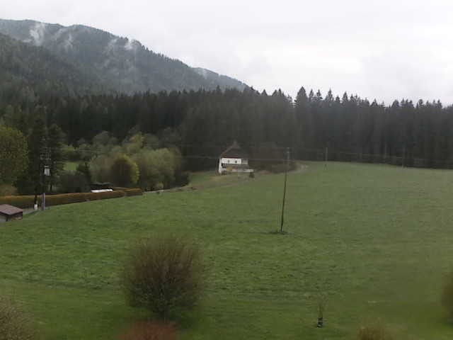 Archiv Foto Webcam Tragöß Angererhof - Blick in Richtung Süden