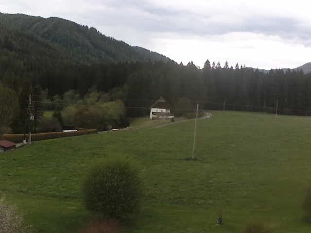 Archived image Webcam Farm Angererhof in Tragöß, Styria (Austria)