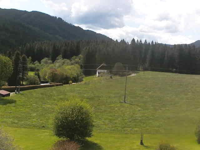 Archiv Foto Webcam Tragöß Angererhof - Blick in Richtung Süden