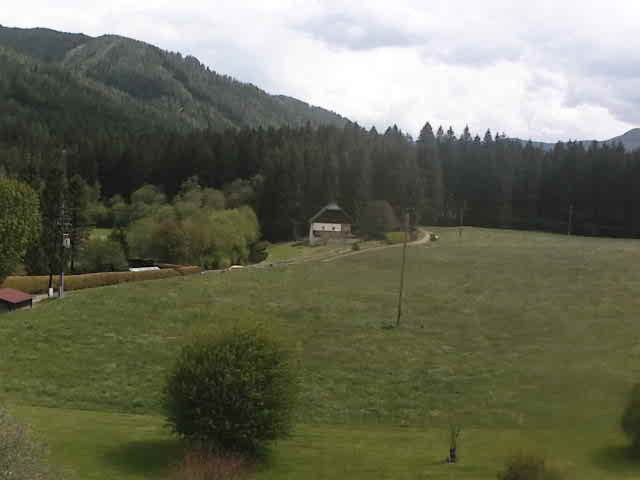 Archiv Foto Webcam Tragöß Angererhof - Blick in Richtung Süden