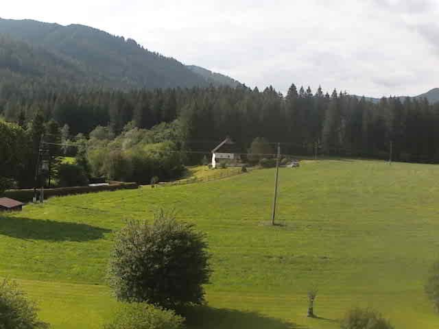 Archiv Foto Webcam Tragöß Angererhof - Blick in Richtung Süden