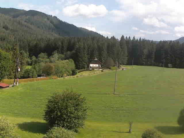 Archiv Foto Webcam Tragöß Angererhof - Blick in Richtung Süden