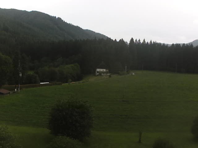 Archiv Foto Webcam Tragöß Angererhof - Blick in Richtung Süden