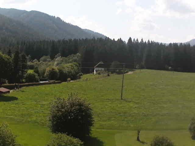 Archiv Foto Webcam Tragöß Angererhof - Blick in Richtung Süden