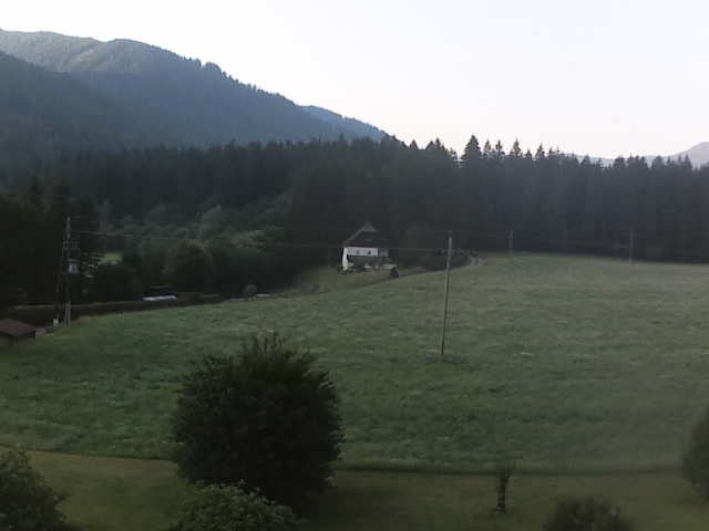 Archiv Foto Webcam Tragöß Angererhof - Blick in Richtung Süden