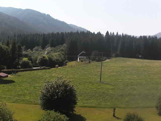 Archiv Foto Webcam Tragöß Angererhof - Blick in Richtung Süden