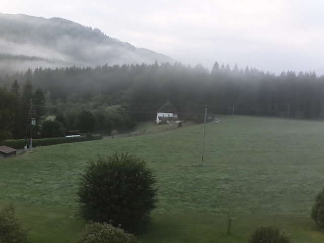 Archiv Foto Webcam Tragöß Angererhof - Blick in Richtung Süden