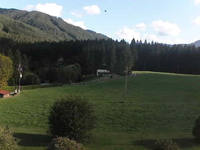Archiv Foto Webcam Tragöß Angererhof - Blick in Richtung Süden