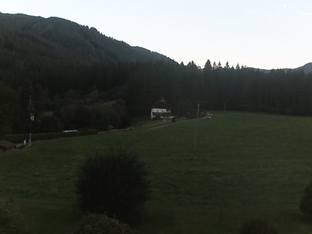 Archiv Foto Webcam Tragöß Angererhof - Blick in Richtung Süden