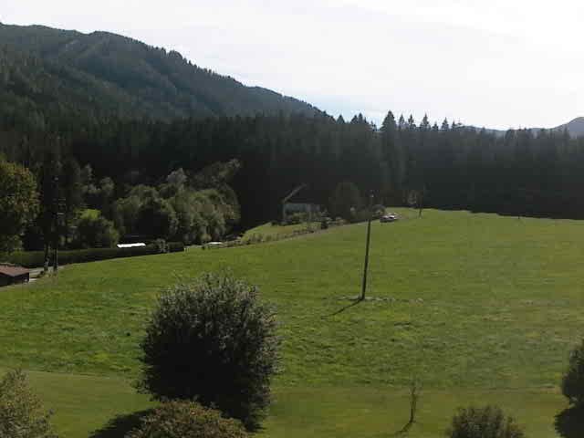 Archiv Foto Webcam Tragöß Angererhof - Blick in Richtung Süden