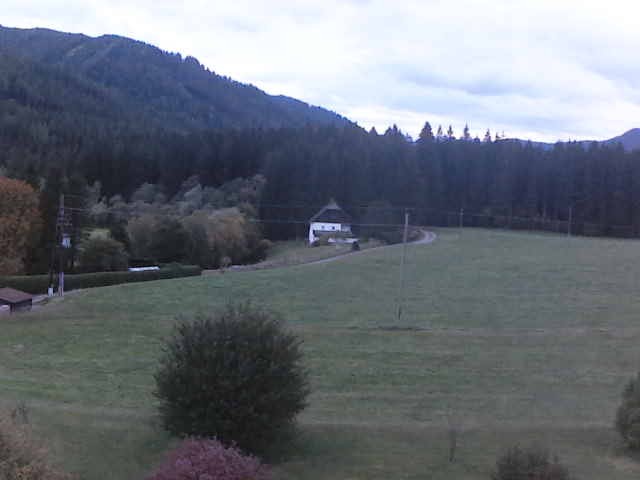 Archiv Foto Webcam Tragöß Angererhof - Blick in Richtung Süden