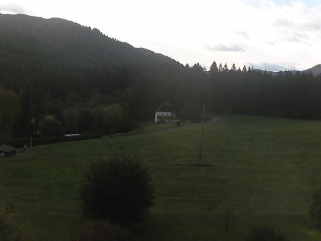 Archiv Foto Webcam Tragöß Angererhof - Blick in Richtung Süden