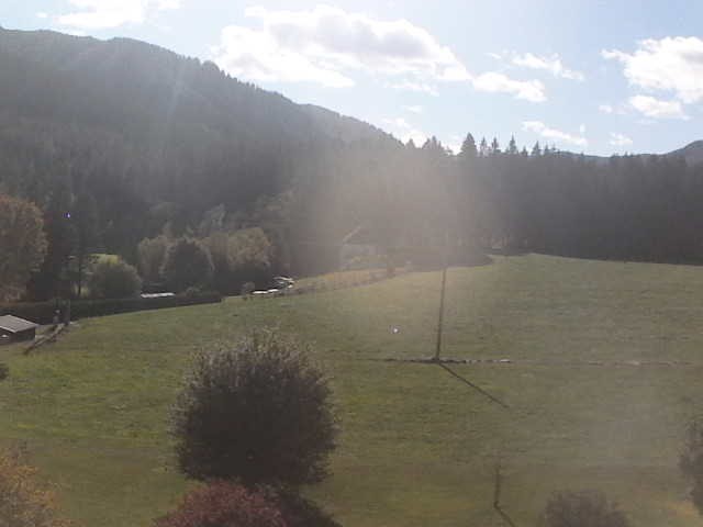 Archiv Foto Webcam Tragöß Angererhof - Blick in Richtung Süden