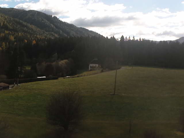 Archiv Foto Webcam Tragöß Angererhof - Blick in Richtung Süden