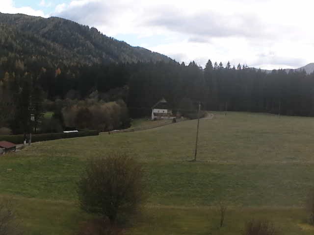 Archiv Foto Webcam Tragöß Angererhof - Blick in Richtung Süden