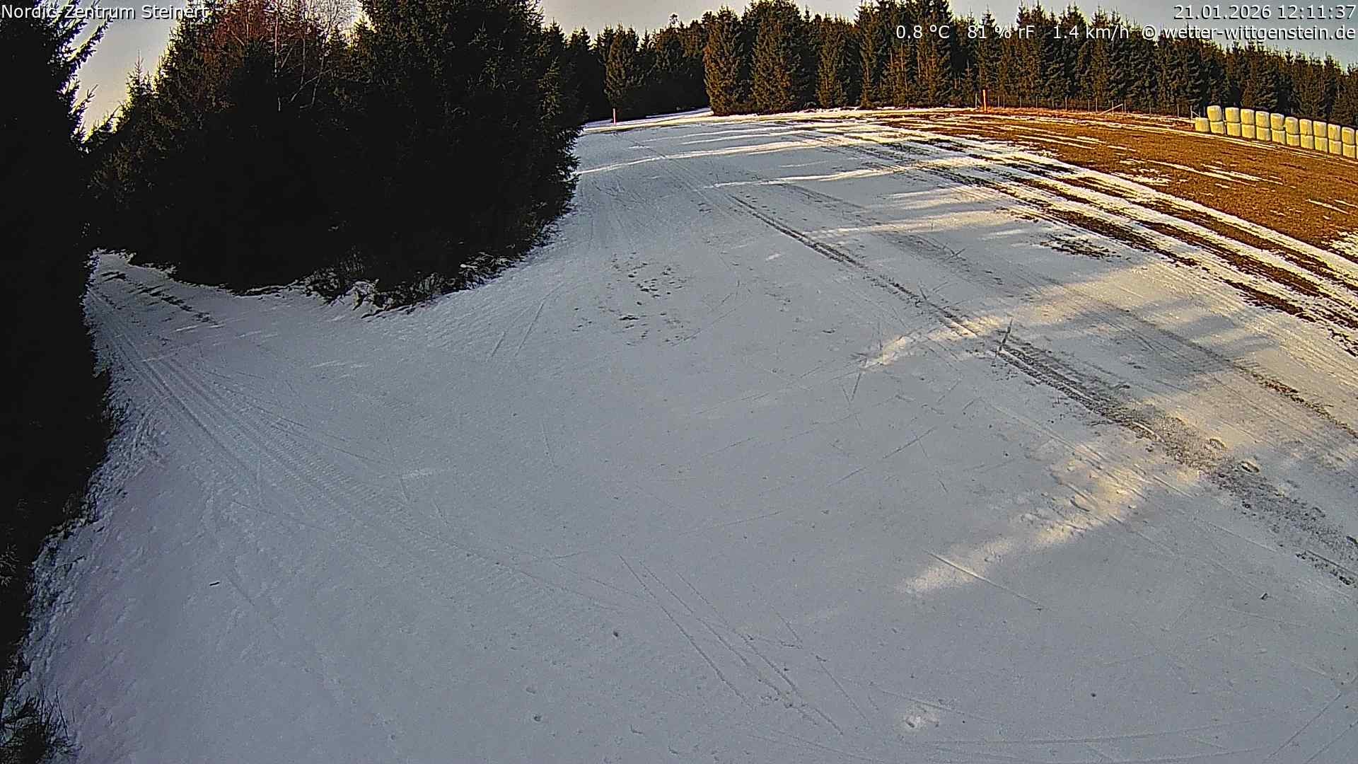 Archiv Foto Webcam Girkhausen - Auf der Steinert