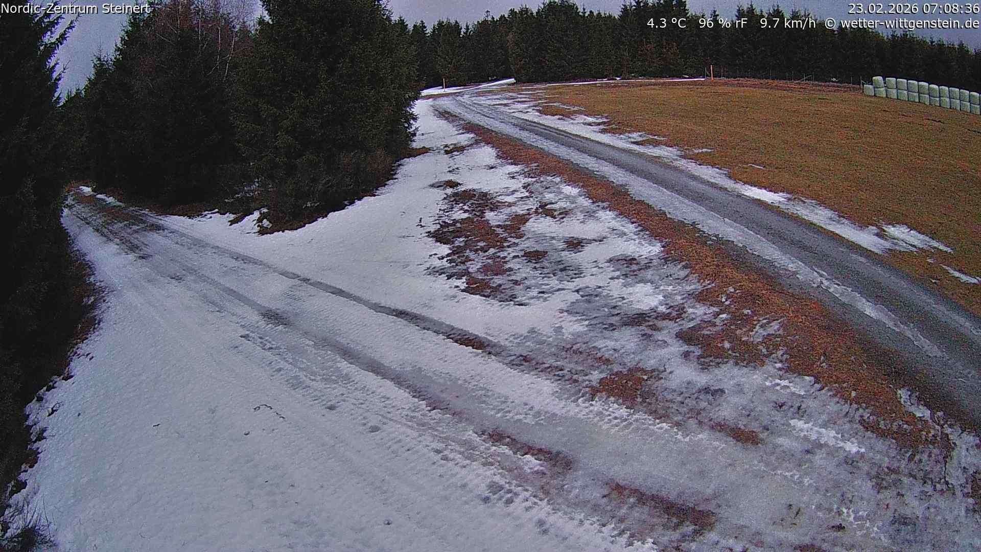 Archiv Foto Webcam Girkhausen - Auf der Steinert