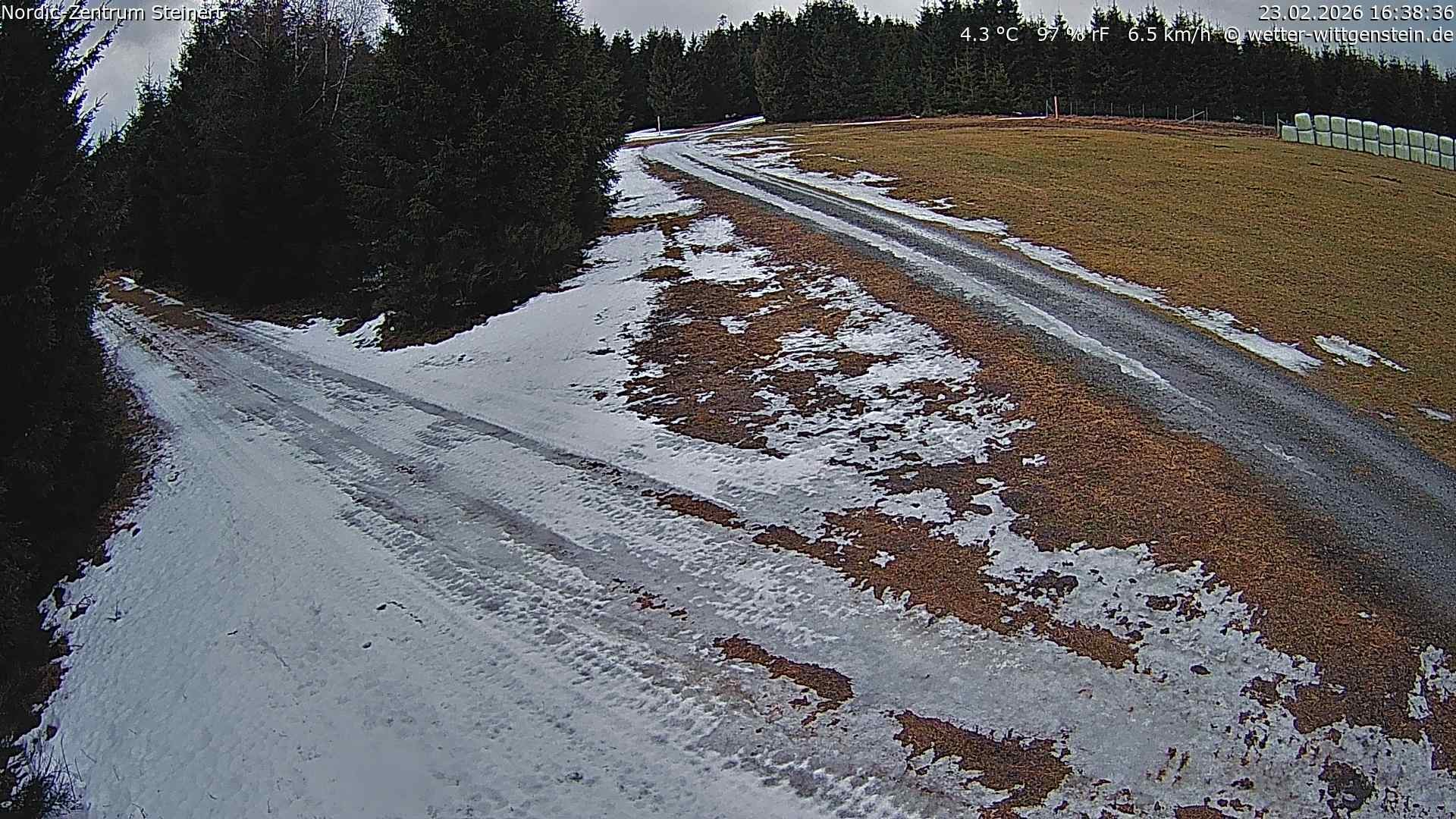 Archiv Foto Webcam Girkhausen - Auf der Steinert