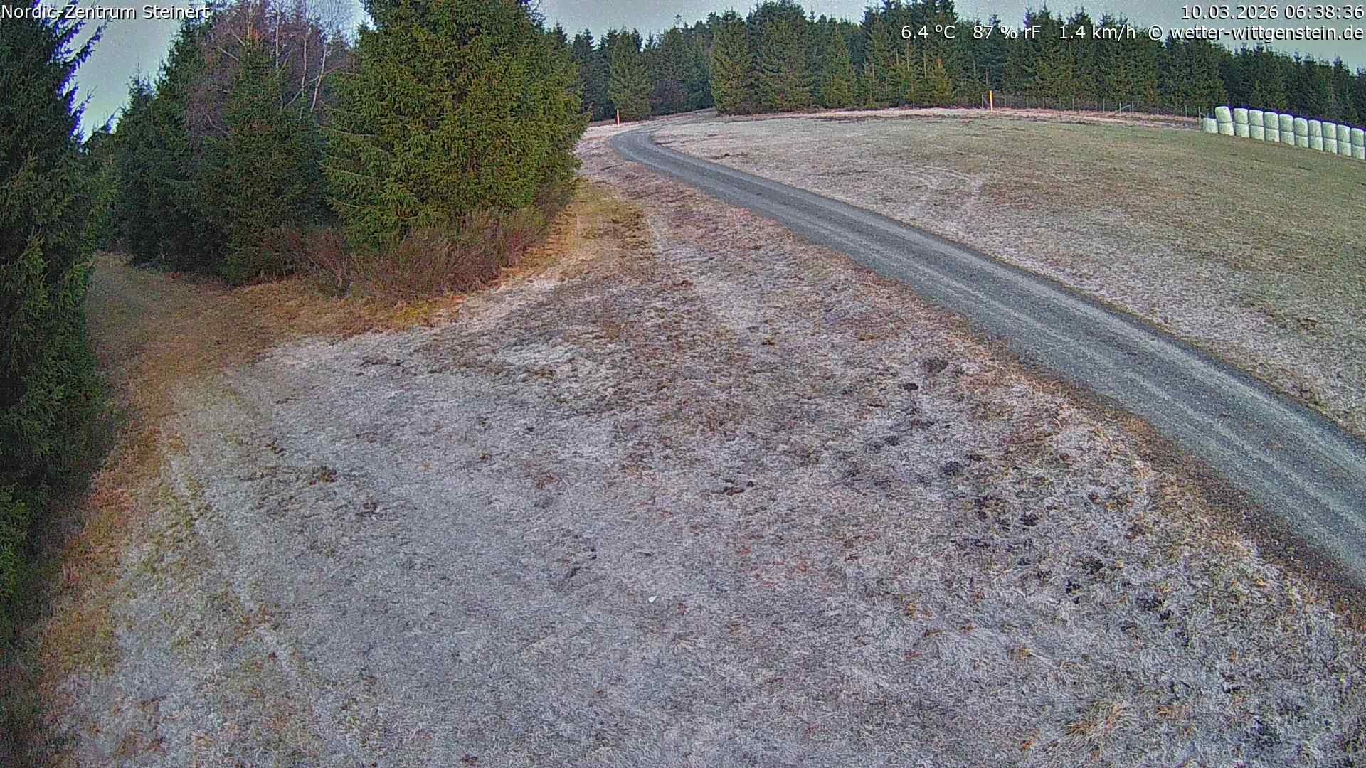 Archiv Foto Webcam Girkhausen - Auf der Steinert