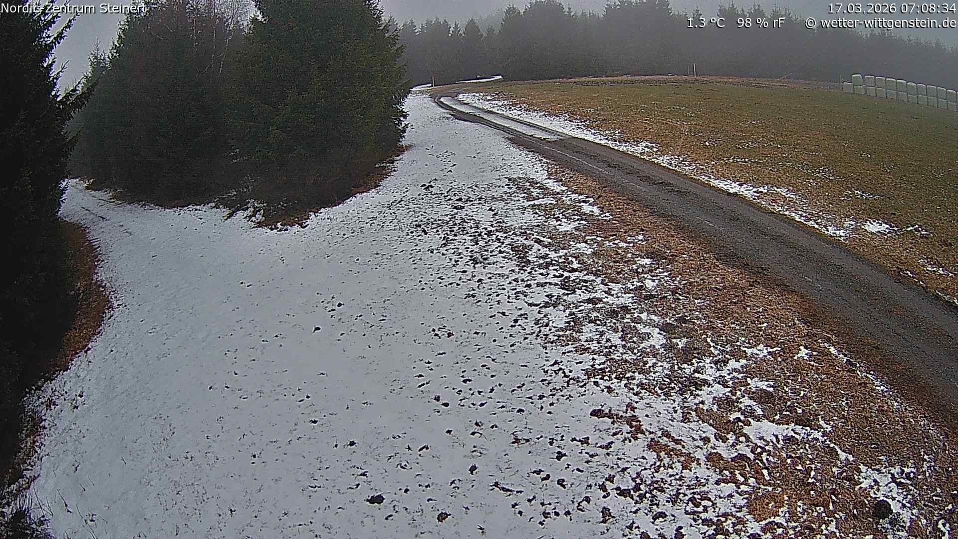 Archiv Foto Webcam Girkhausen - Auf der Steinert